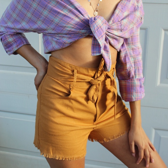 🚨END OF SUMMER SALE// Desert orange Shorts - Picture 6 of 8